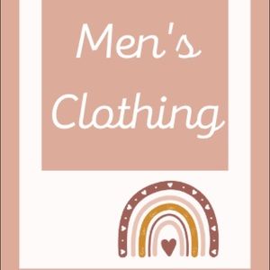 Some of my husbands clothing. He has great taste, I have to say.